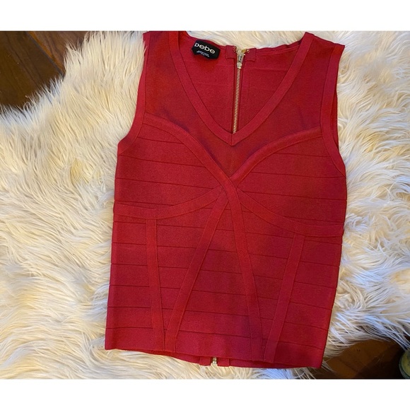 bebe crop top - Picture 2 of 4